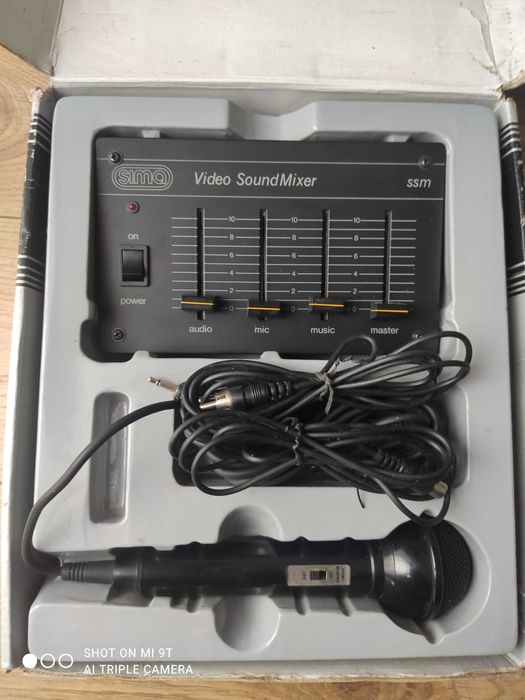 Video Tape Sound Mixer Mikser do Video VHS Sima USA