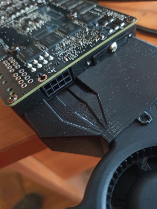 Переходник охлаждения Nvidia Tesla P100, K80