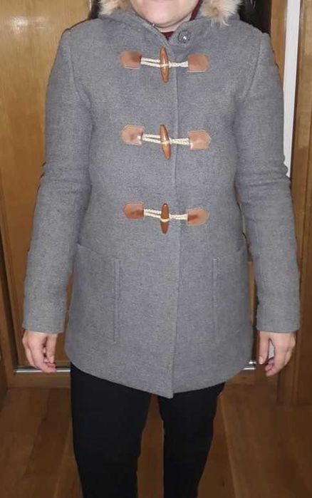 Anoraque cinzento da Massimo Dutti