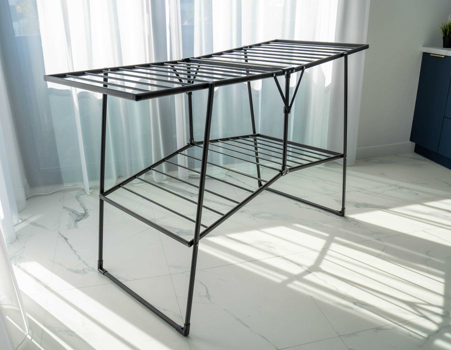 Suszarka na pranie dwupoziomowa ROSITA czarna