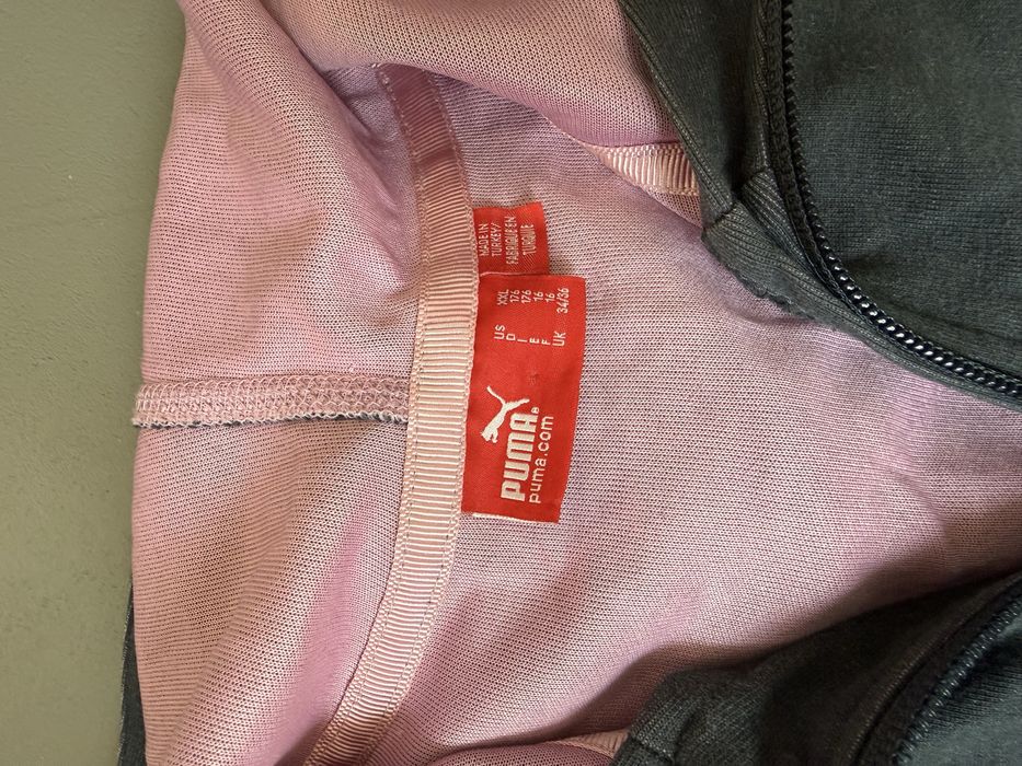 Bluza Puma S Grafit róż
