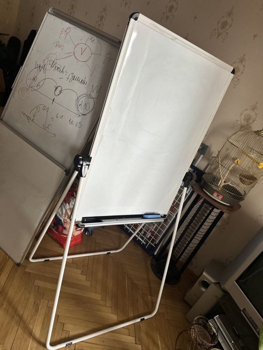 Доска магнитно маркерная(Флипчарт) U-Stand 66х98см