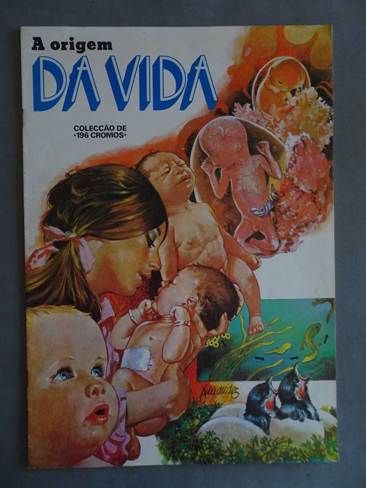 Caderneta de cromos A Origem da Vida (tem 6 cromos)