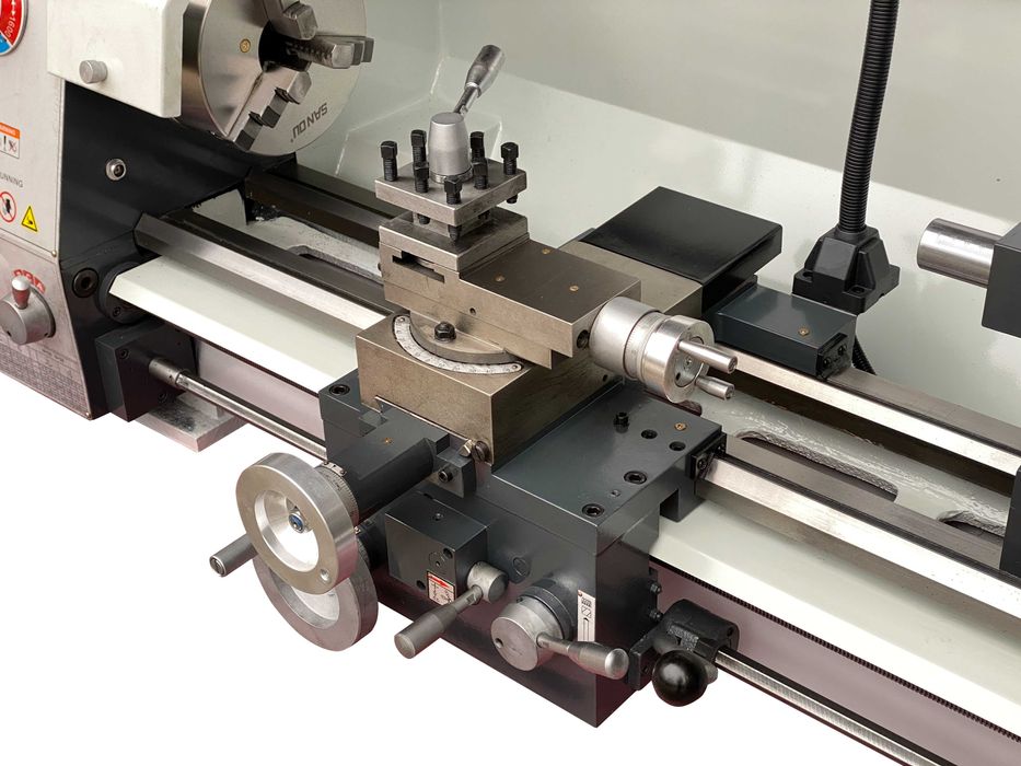 Токарний верстат 9craft GX360L 1500W 200мм патрон 52мм отвір прохідний