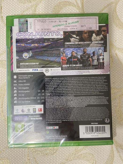 FIFA 21 - XBOX - Selado