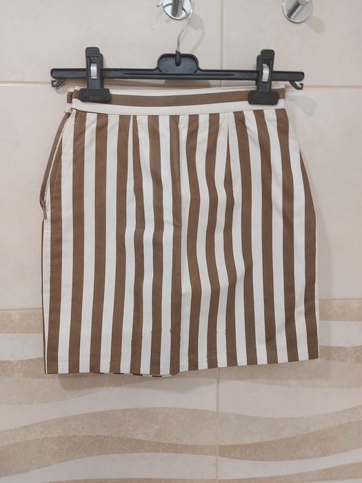 Conjunto em pele italiana de confecção própria,  tamanho S