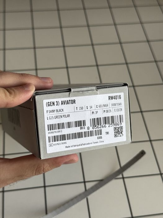 Rayban Meta Gen 3 Aviator Pretos Novos (só abri a caixa)