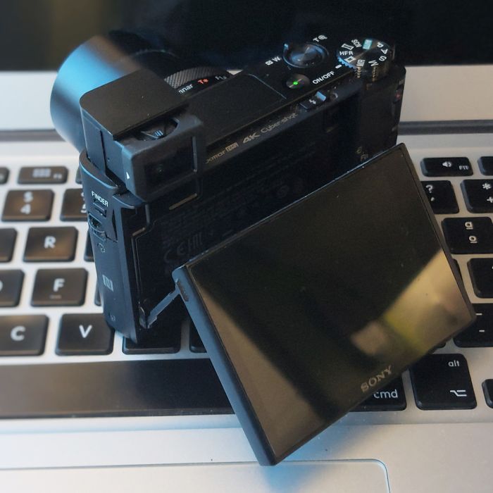 Troca Sony Rx100 5A por 7