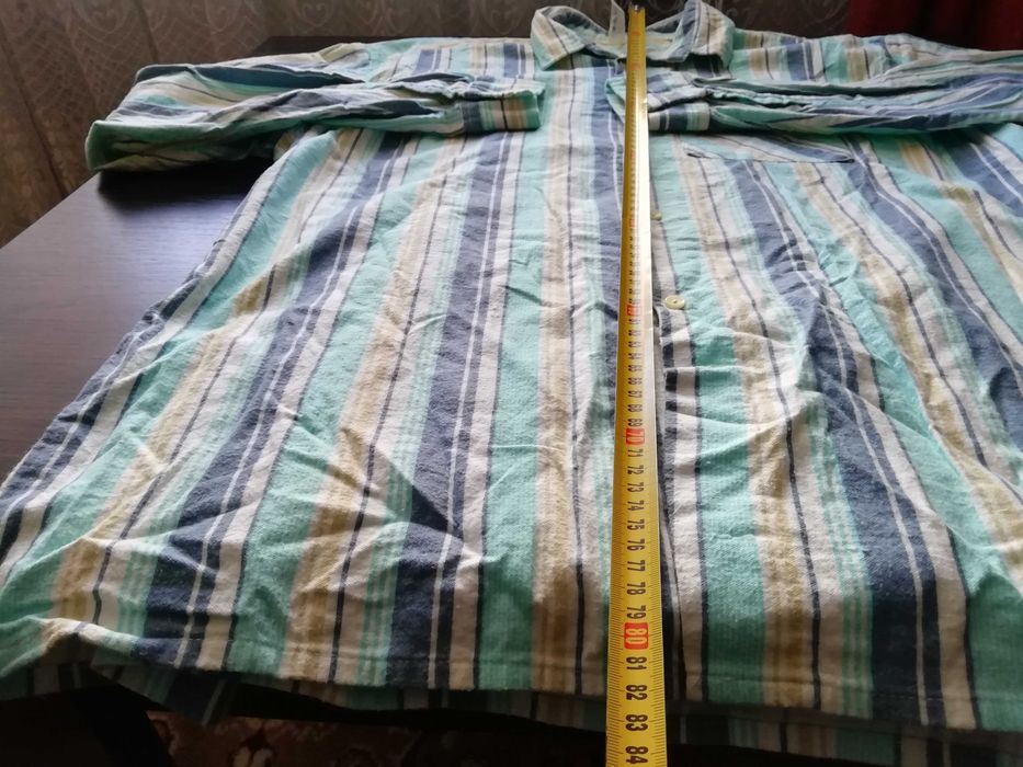 Сорочка чоловіча байкова, великий розмір