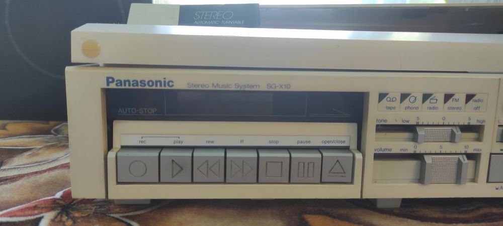 Класичний програвач panasonic sg x10