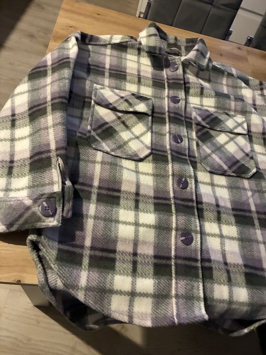 Bluza/ kurtka w krate jesienna