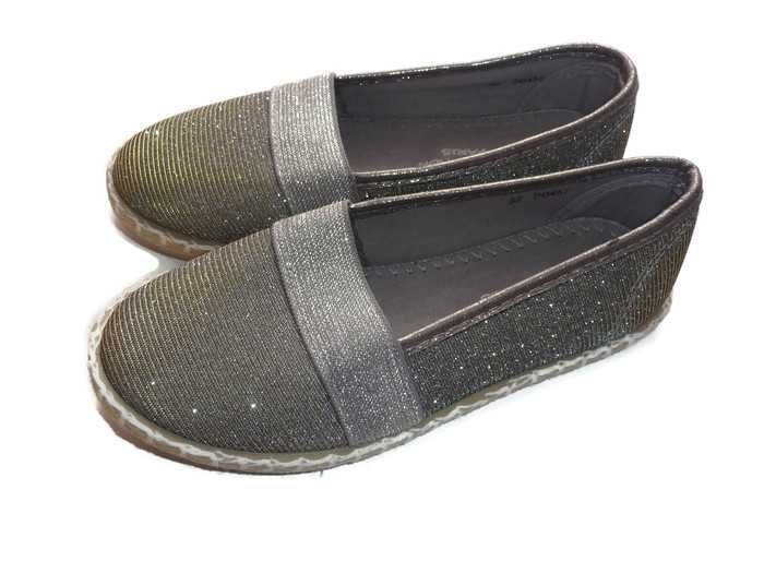 Espadryle trampki brokatowe rozm.32 wkł. 20