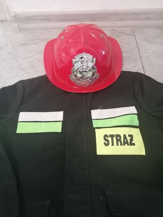 Strój strażaka na karnawał