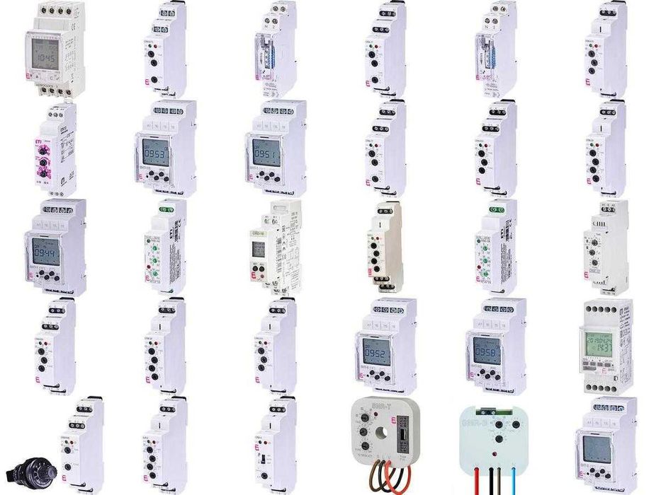 Таймеры и реле времени ЕТІ CRM-91H, CRM-2H, CRM-2T, CRM-93H, CRM-82TO