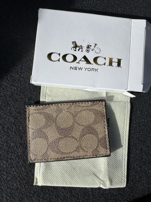 Porta Moedas Coach Castanho