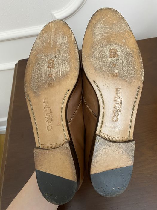 чоловічі туфлі Calvin Klein  (monk strap)