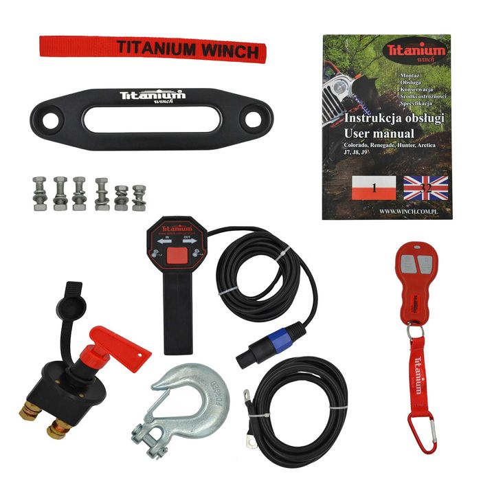 Лебідка автомобільна електрична Titanium Colorado 8000LBS 3.6t SR