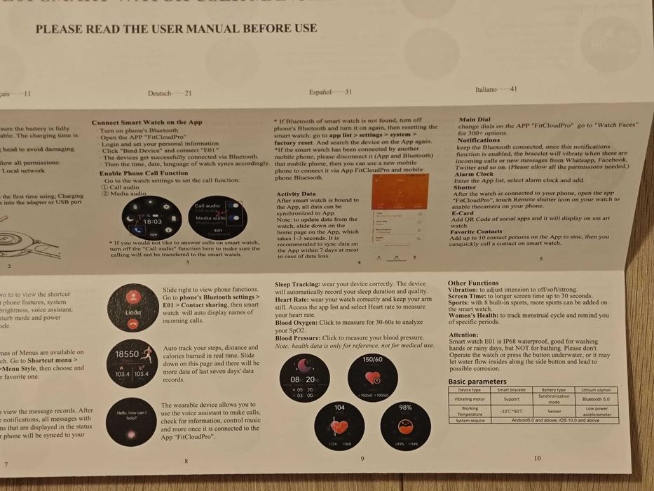 smartwatch rose gold