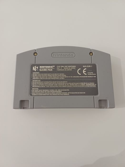 F1 Pole Position 64 Nintendo 64 oryginalna