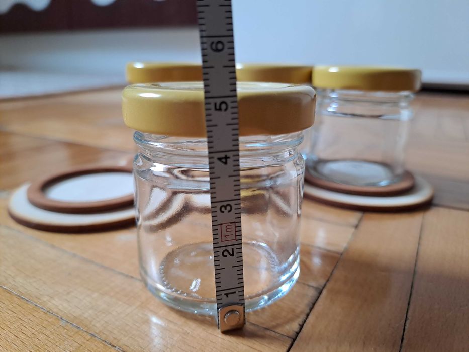 Małe słoiczki na przyprawy [4 szt]