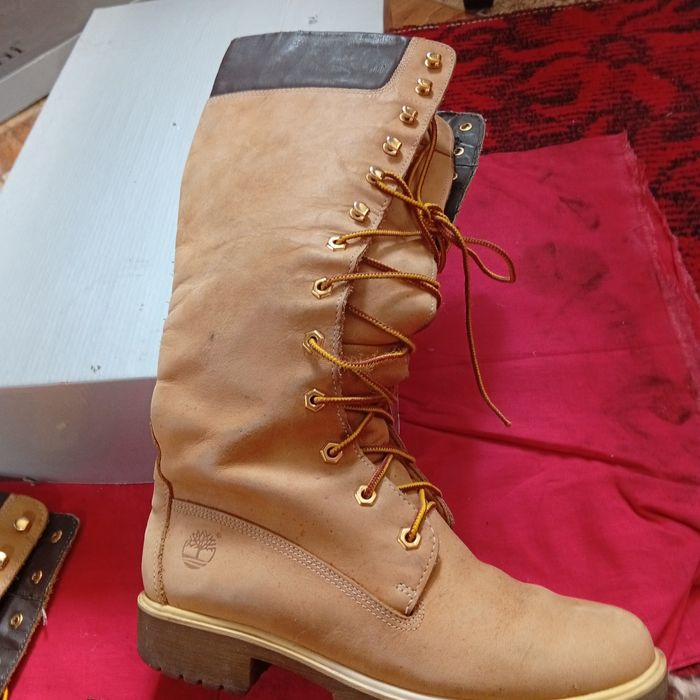 Продам сапоги кож.