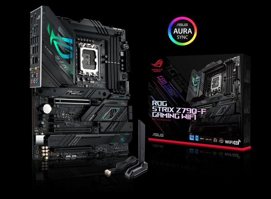 Asus ROG STRIX Z790-F GAMING WIFI + Intel Core i7-13700K