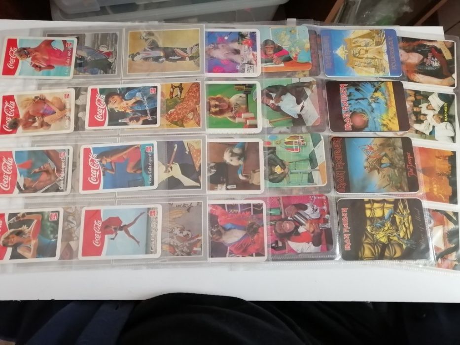 Lote de calendarios (Várias colecções completas e incompletas)