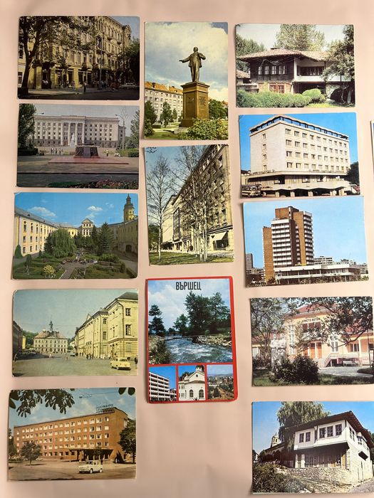 Листівки СРСР. Набір листівок міст. Мікс городов СРСР