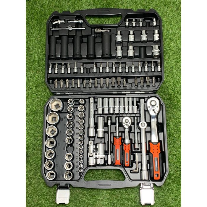 Набір інструментів DNIPRO-M ULTRA, 1/2, 1/4, S2, S-Lock, 112 од. (Уці