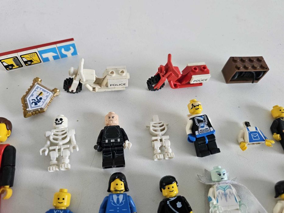 Lego Minifigurki figurki elementy duży zestaw