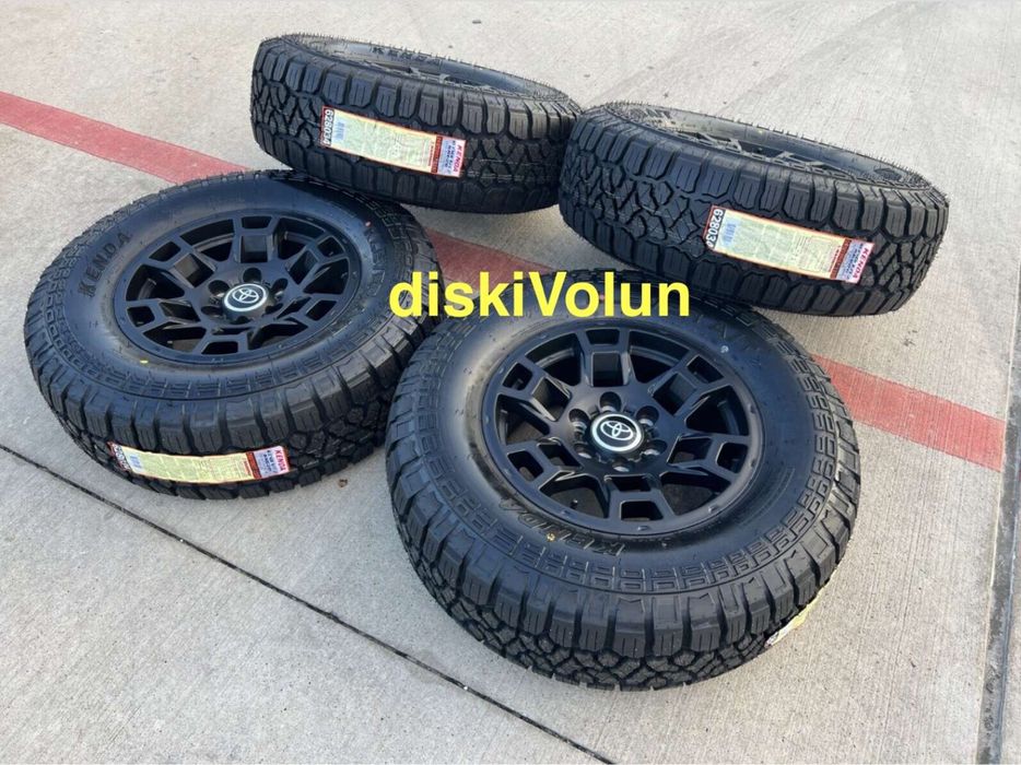 Оригинальные диски TRD R17 6x139.7 Toyota Land Cruiser Prado FJ Hilux
