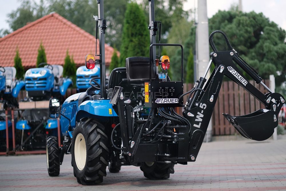Koparka do ciągnika LW-5 4FARMER NOWA od producenta (LW-6 LW-7 LW-8)