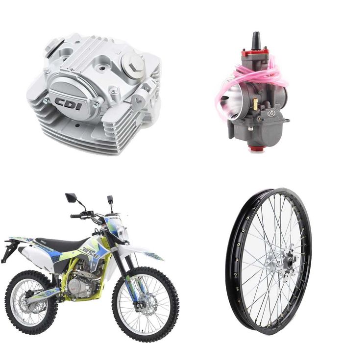 Оригінальні запчастини до мотоциклів FORTE, BSE