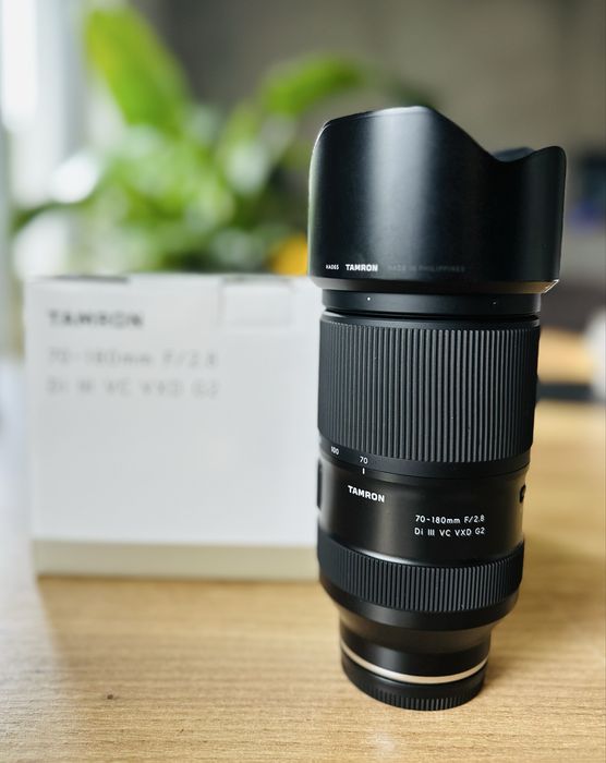 Obiektyw Tamron 70-180 mm f/2.8 di iii vc vxd g2 + filtr UV