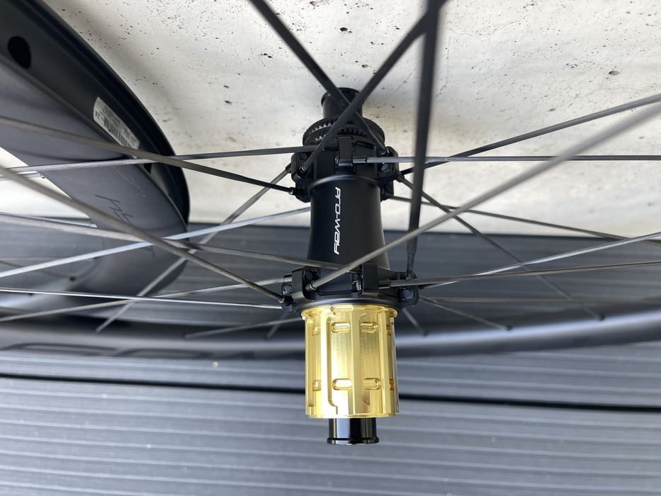 Koła szosowe carbon PRO-WAY HYPER 50mm CARBON SPOKE 1260g!