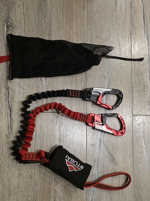 Lonża via ferrata STUBAI Ferrata Connect Compact Tube II – jak nowa