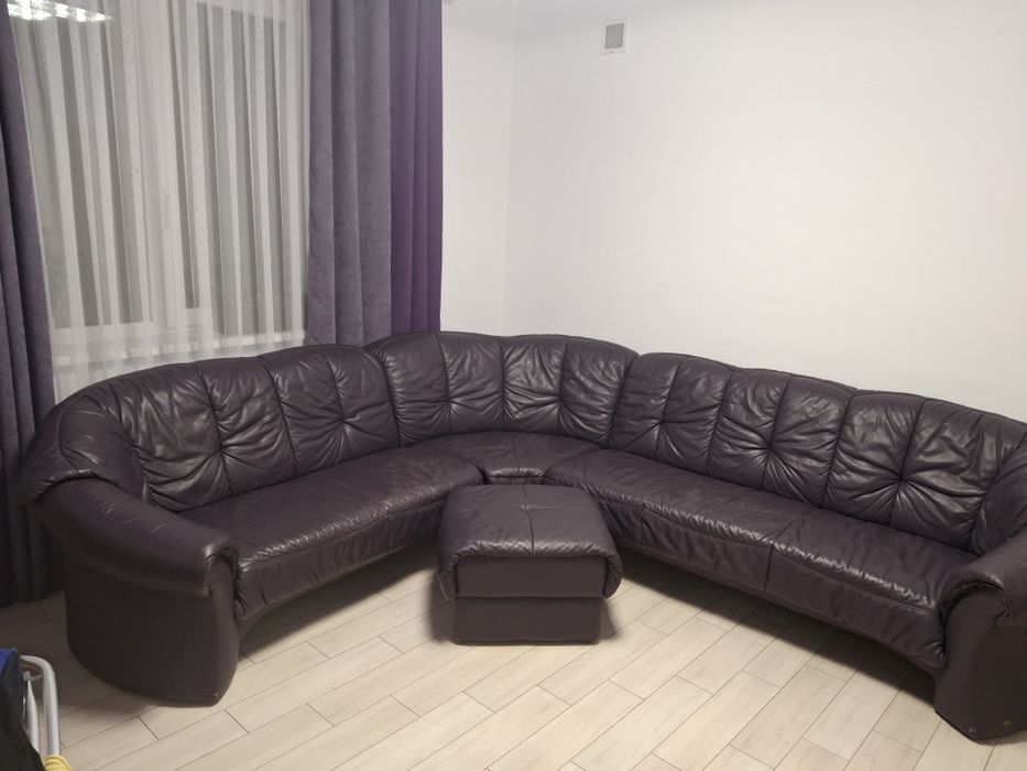 Шкіряний диван хороший стан