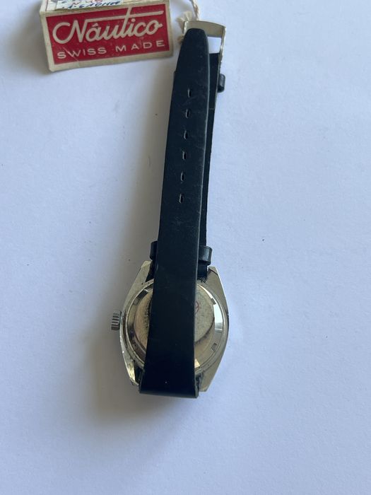 Relógio Vintage Nautica Automático – Swiss Made – 17 Rubis – Anos 70