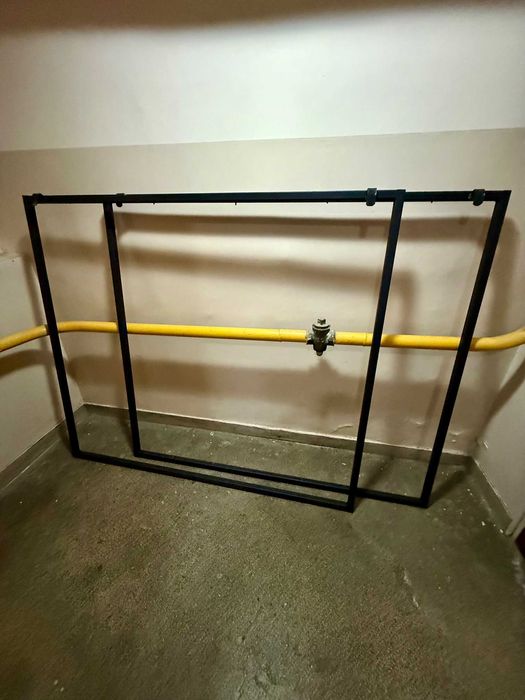 Metalowe ramy 144 x 133 cm, 2 szt.