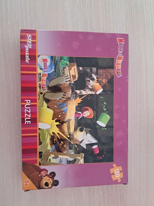Puzzle Masza i niedźwiedź