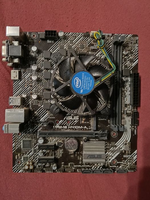 Asus H410M-a + i5 10400f