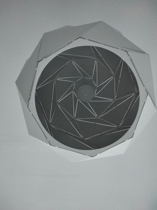 Candeeiro Branco Semi-Novo