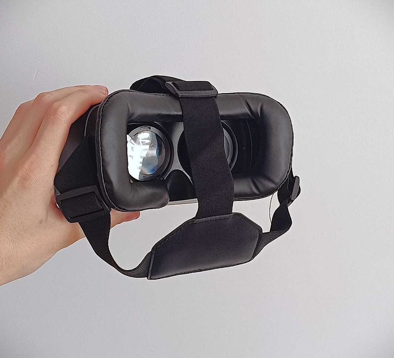 Gogle VR 3D + Kontroler Bluetooth do Telefonu Android iOS | Do 6,5cal