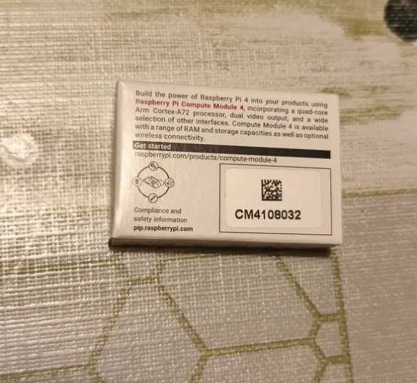 Raspberry Pi Compute Module 4 WiFi 8GB RAM 32GB Flash