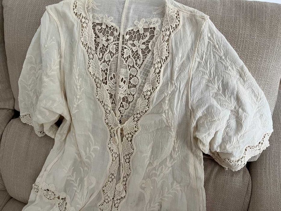 Kaftan comprido bordado