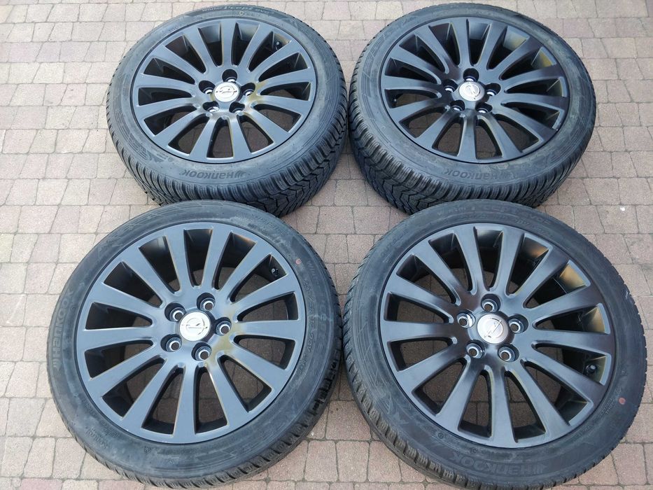 3491. Alufelgi 18" Opel Insignia A oryginalne czarne 8J ET42 5x120