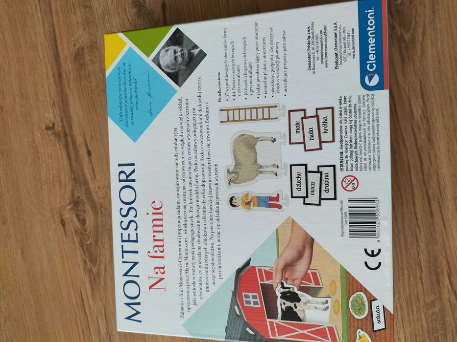 Gra edukacyjna - Montessori Na farmie