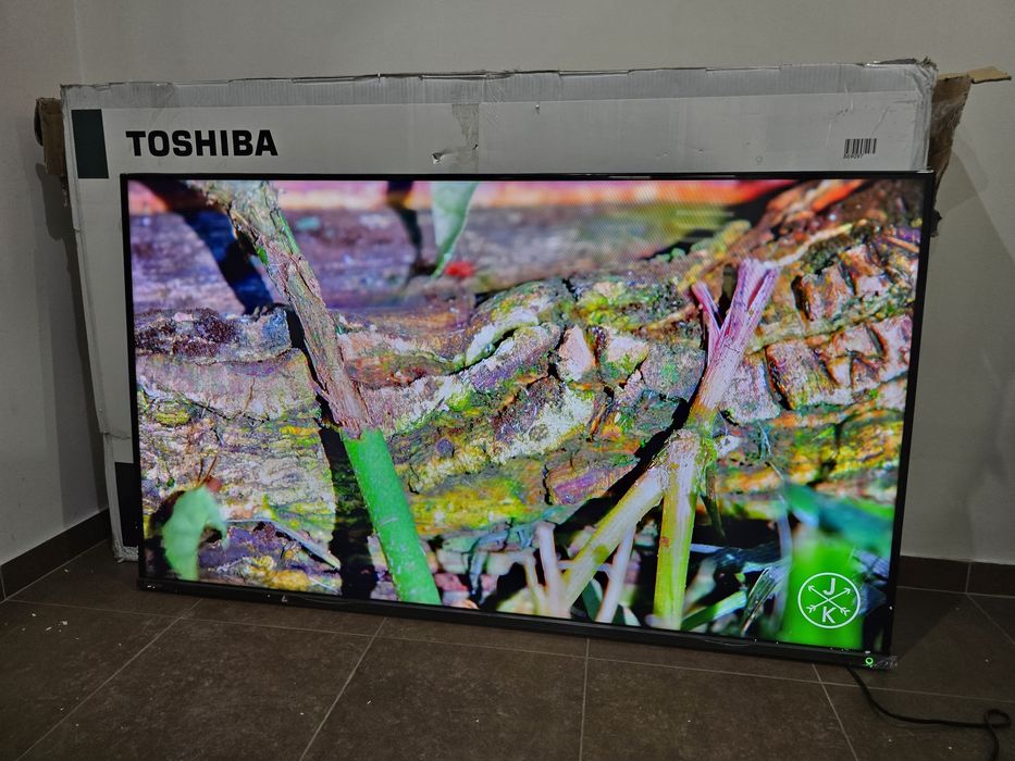 Telewizor Toshiba Q led  55 cali Nowy ,Android ,smart tv wifi YouTube