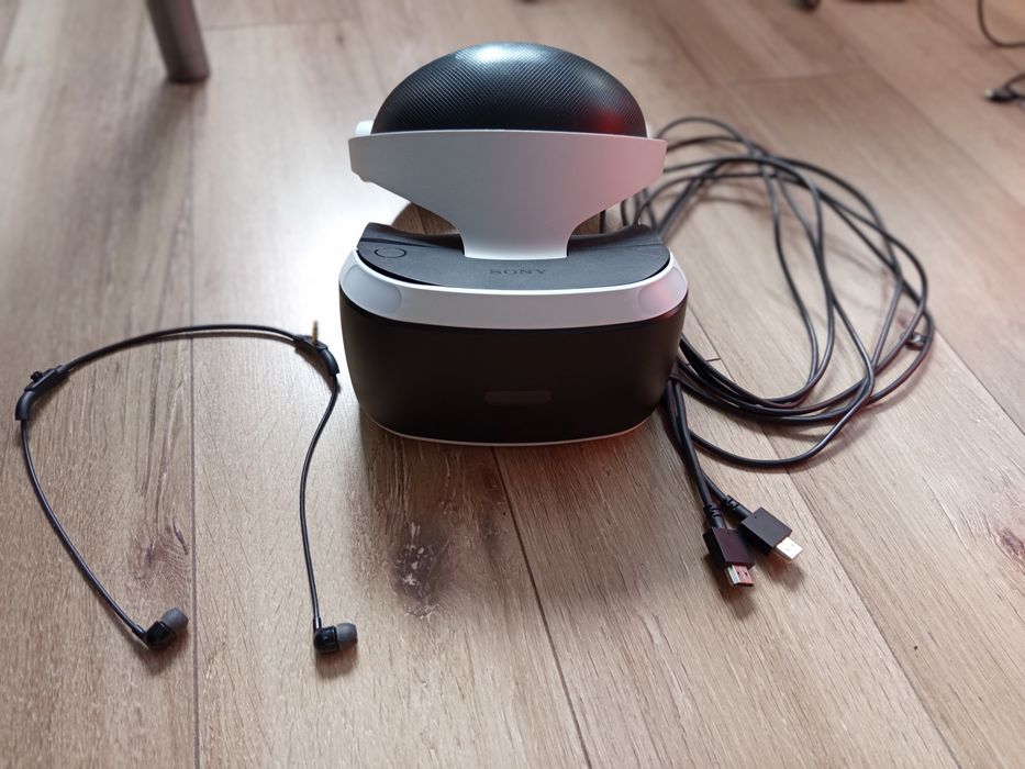 Okulary VR ps4 + gra VR + pistolet VR