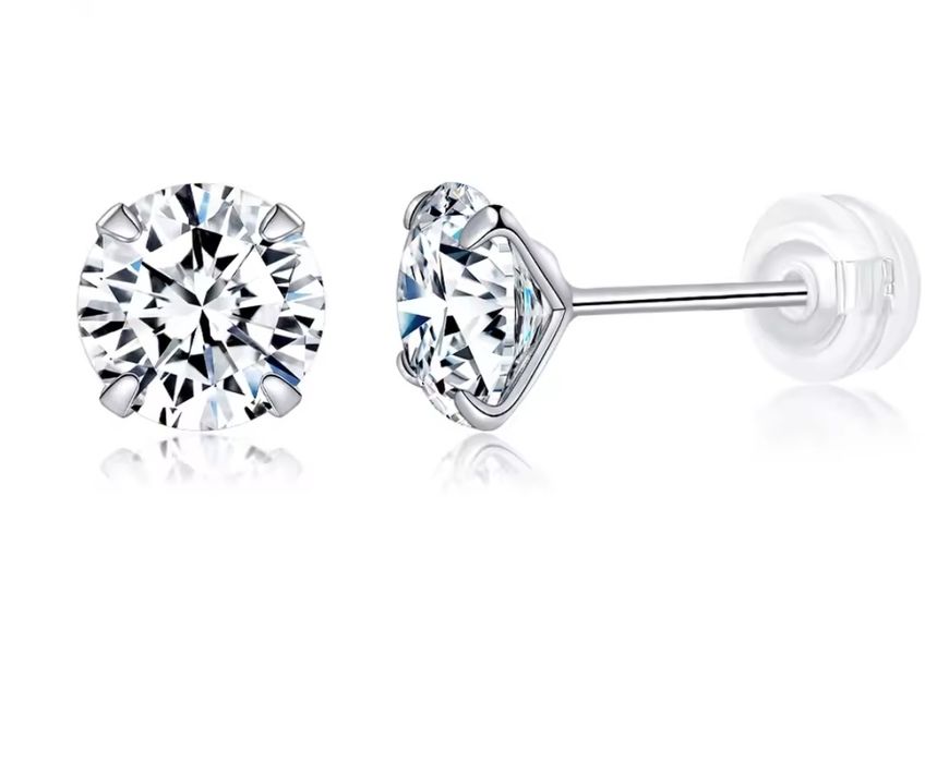 Серьги бриллианты